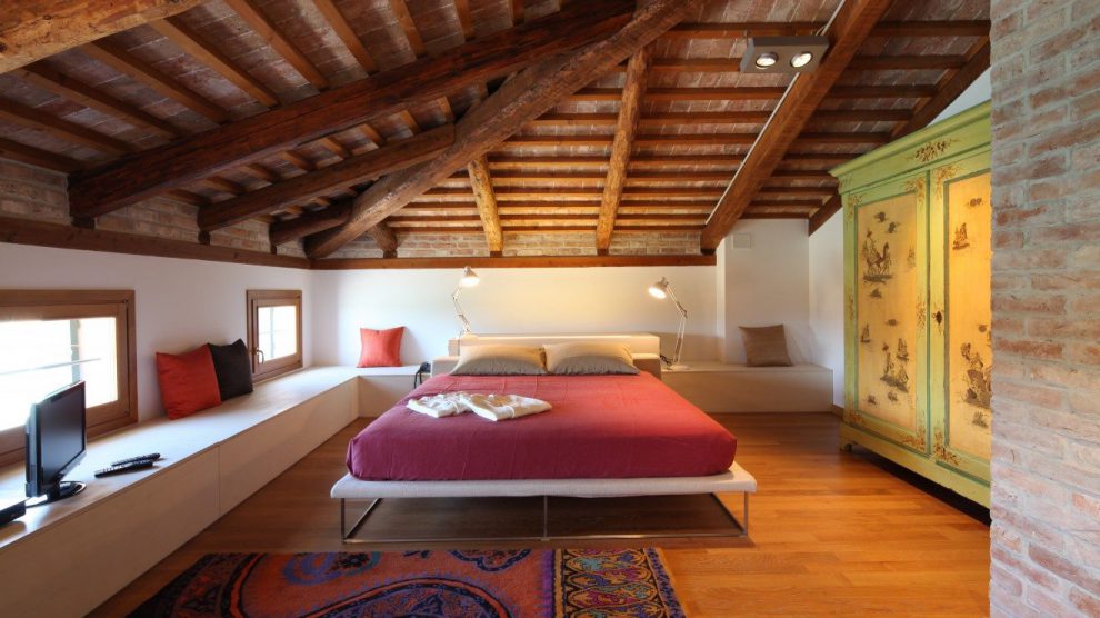 Venissa, l'interno di una camera della struttura