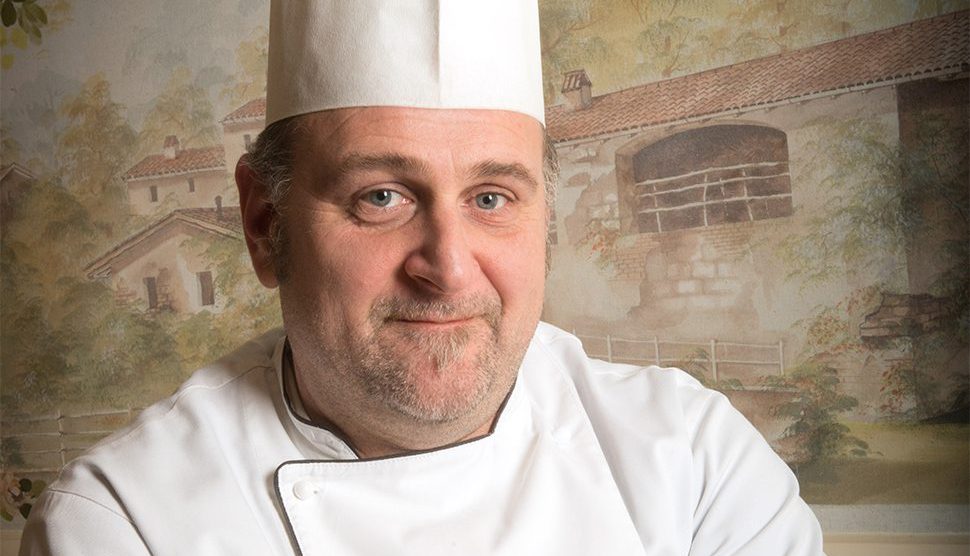 Acquerello: fotografia dello chef Salmoiraghi