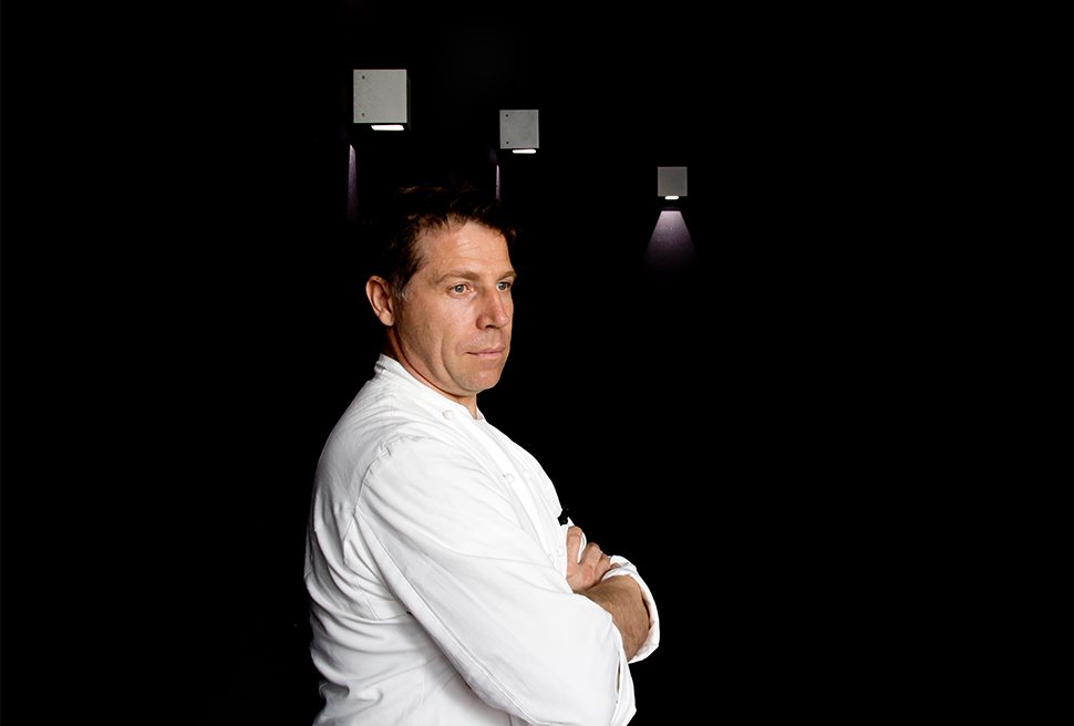 Lo chef del ristorante Inkiostro, Terry Giacomello