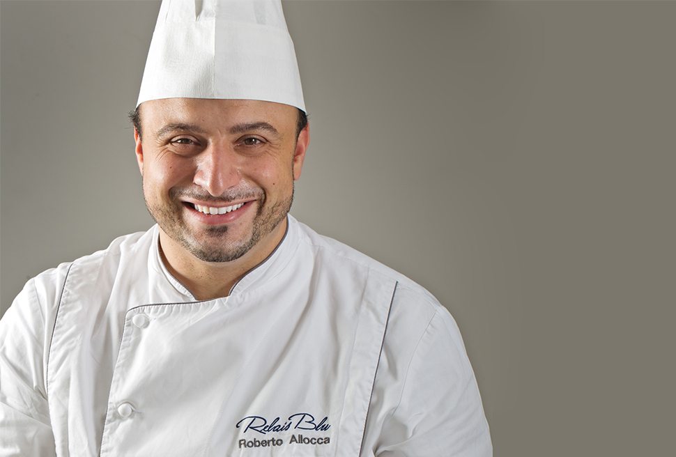 Roberto Allocca, lo chef del Relais Blu