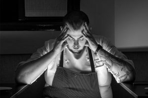 Ristorante Materia, lo chef Davide Carnchini.