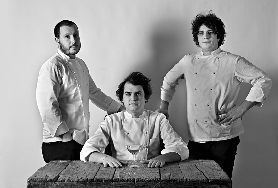 Ristorante Giglio: Lorenzo Stefanini, Stefano Terigi e Benedetto Rullo