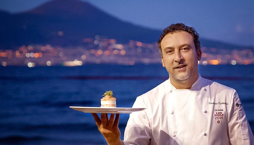 Palazzo Petrucci lo chef Lino Scarallo