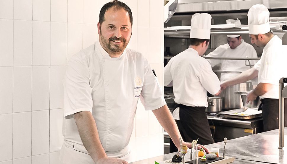 Michele Deleo, lo chef.