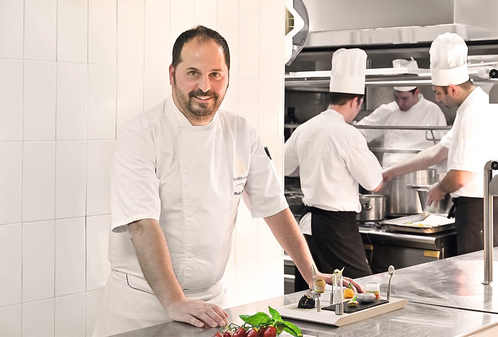 Michele Deleo, lo chef.