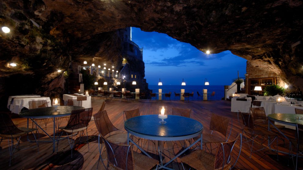 ristoranti gourmet in salento, Grotta Palazzese